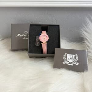 New Mathey Tissot Classic Quartz Pink Dial Women's Watch